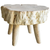 EUPHORIA LONGANA WOOD COFFEE TABLE BLEACHED - Chora Mykonos