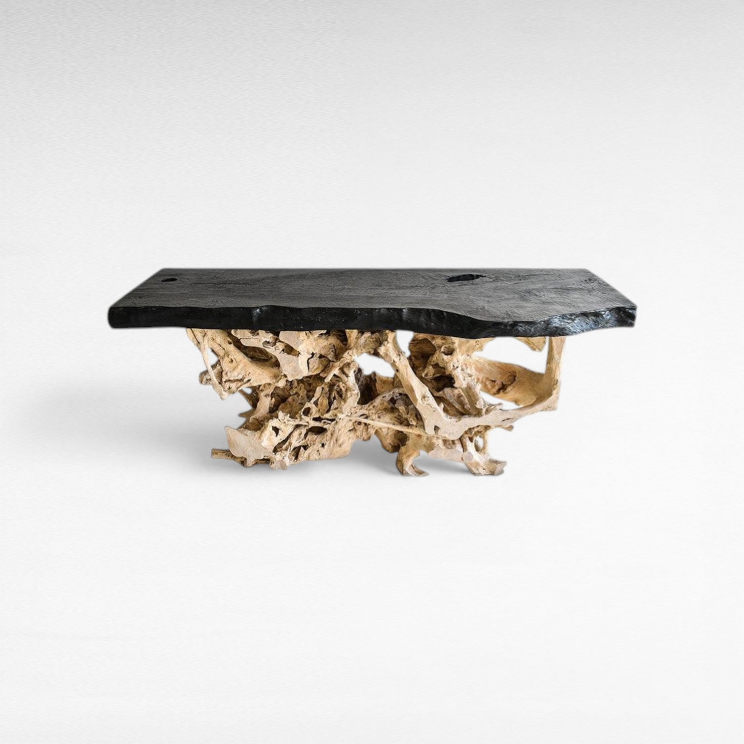 CONSOLE TABLE LYCHEE WOOD - Chora Mykonos