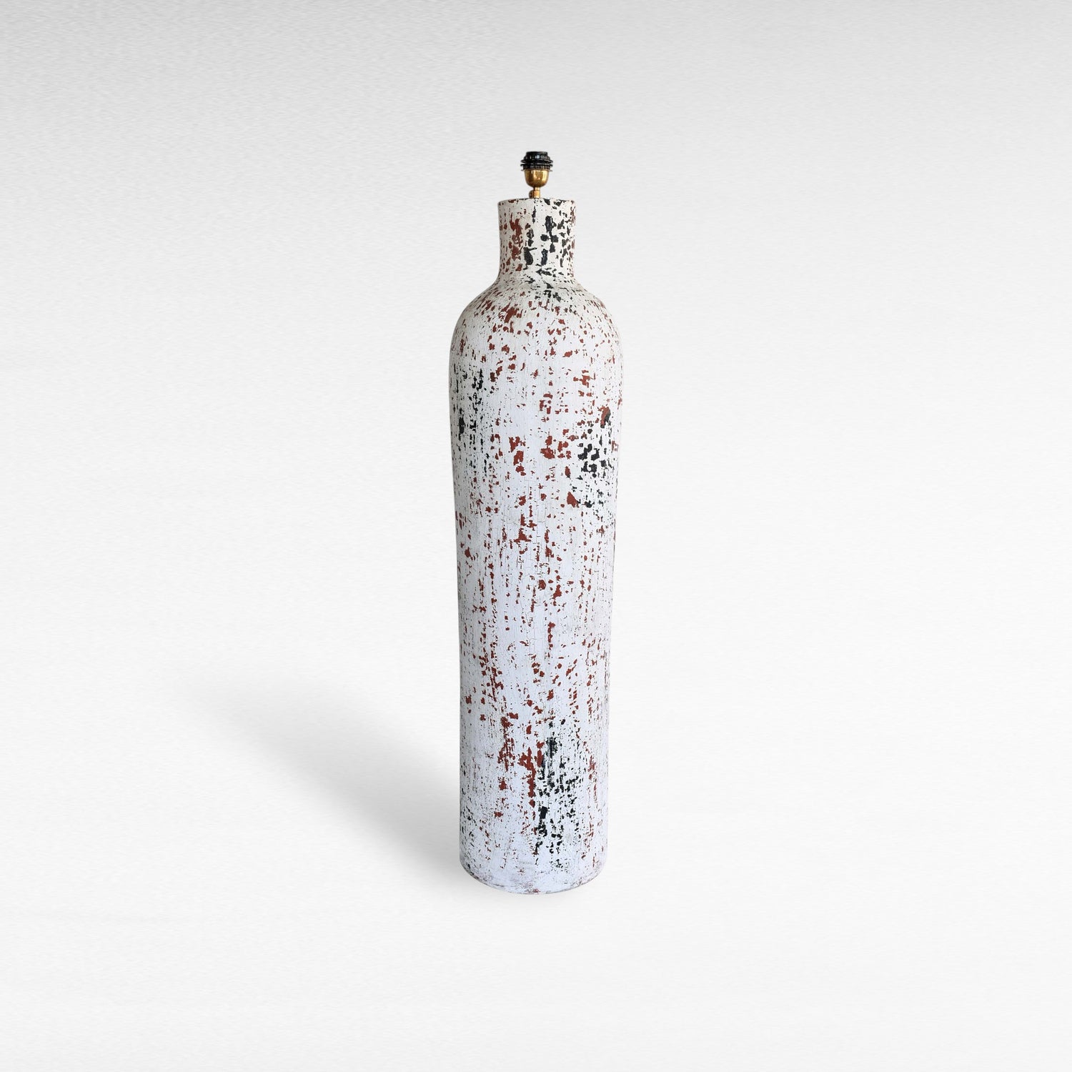 White Terracotta Floor Lamp