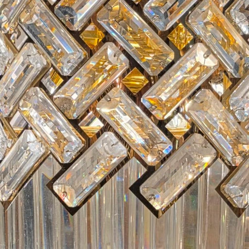 Crystal Cross Pendant Chandelier