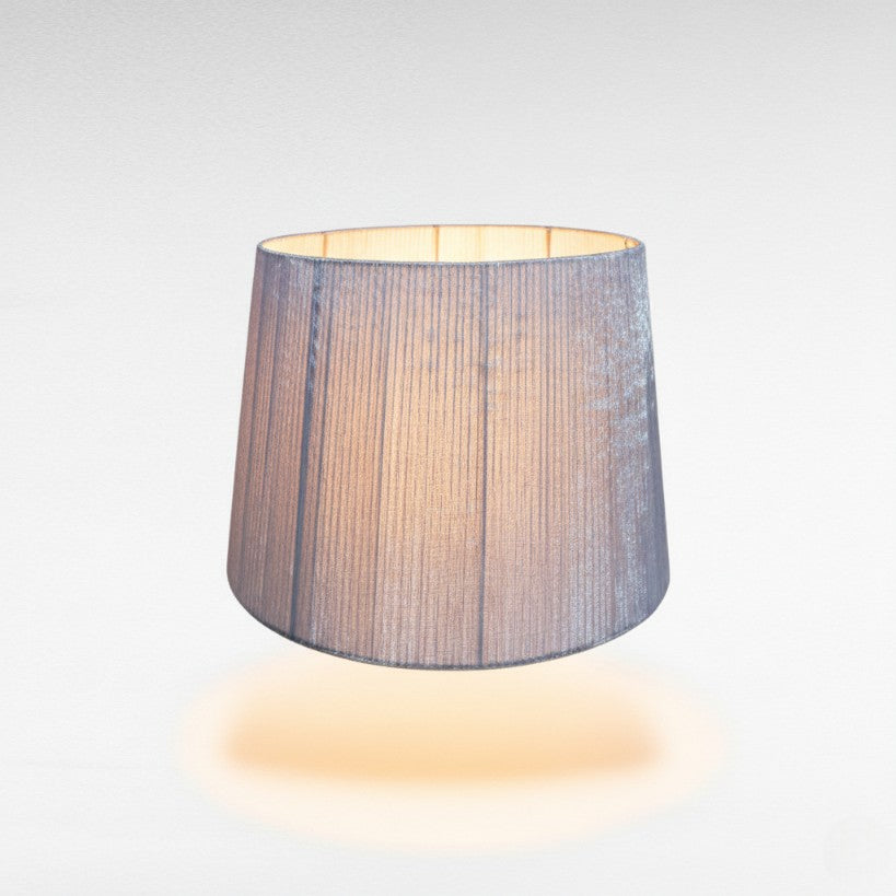 Gray Ribbon Lamp Shade