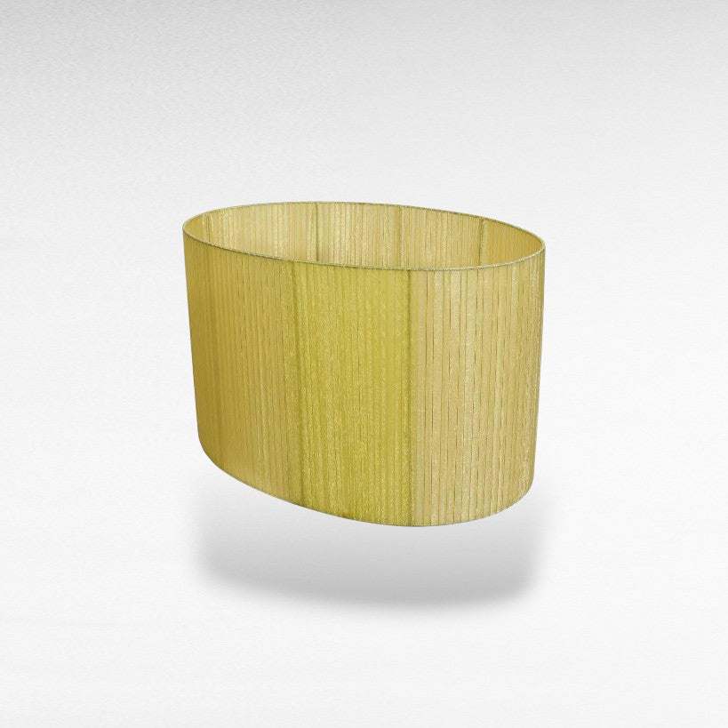 Light Gold Ribbon Lamp Shade