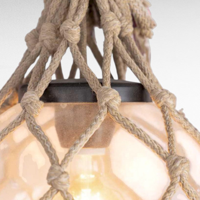 ROPE HANDWOVED ON POLYESTER SPHERE Φ33 |H50 cm