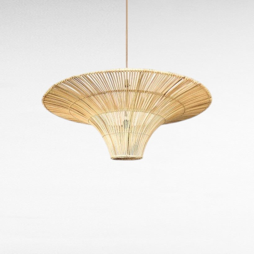 NATURAL RATTAN FLARED SHAPE Φ200 |H60 cm