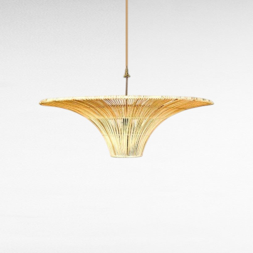 NATURAL RATTAN FLARED SHAPE Φ200 |H60 cm