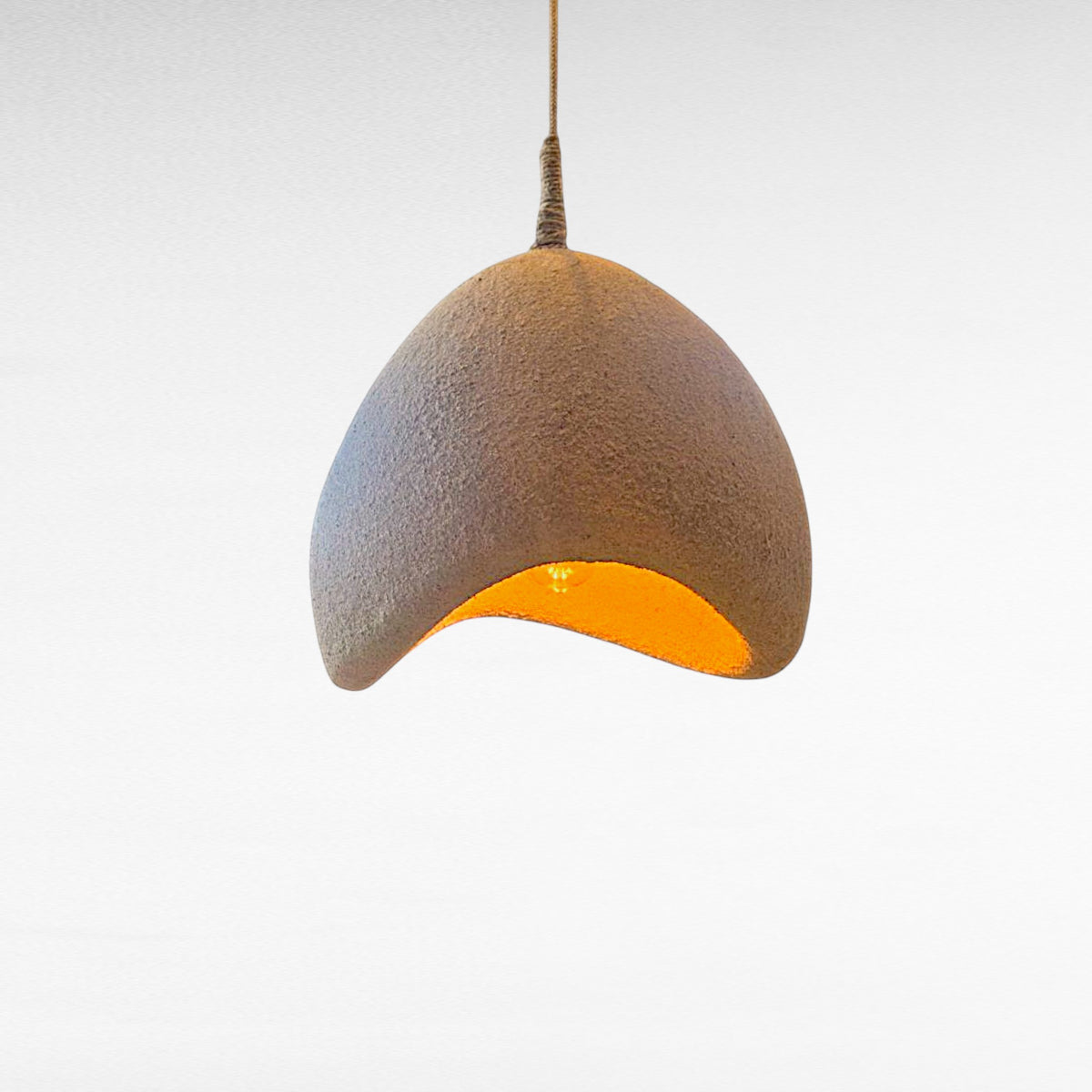 FIBERGLASS WITH RIVER SAND FINISH Φ45 |Η45 cm