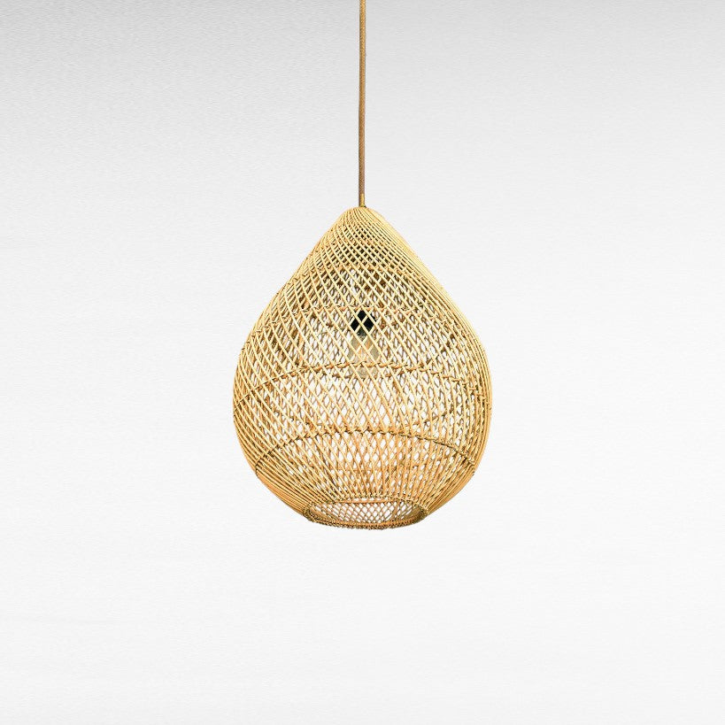 Large Natural Bamboo Lamp