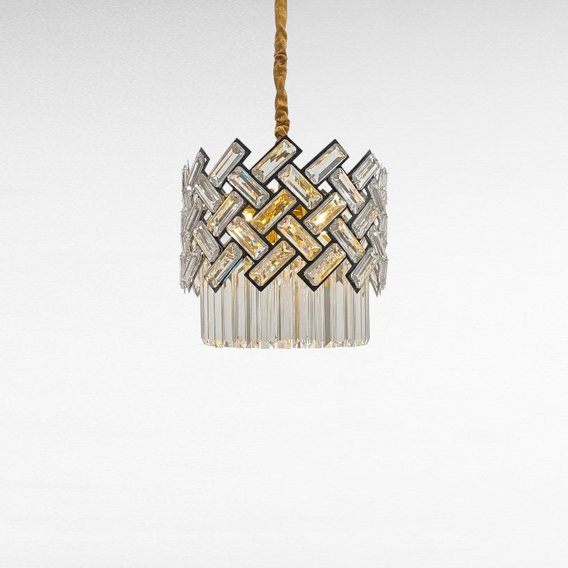 Crystal Cross Pendant Chandelier