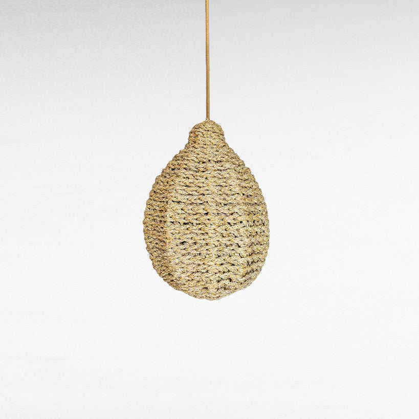 ROPE HANDWOVED DROP SHAPE Φ30 |H30 cm