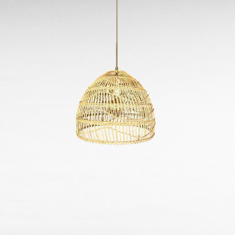 NATURAL RATTAN BELL SHAPE Φ50 |H40 cm