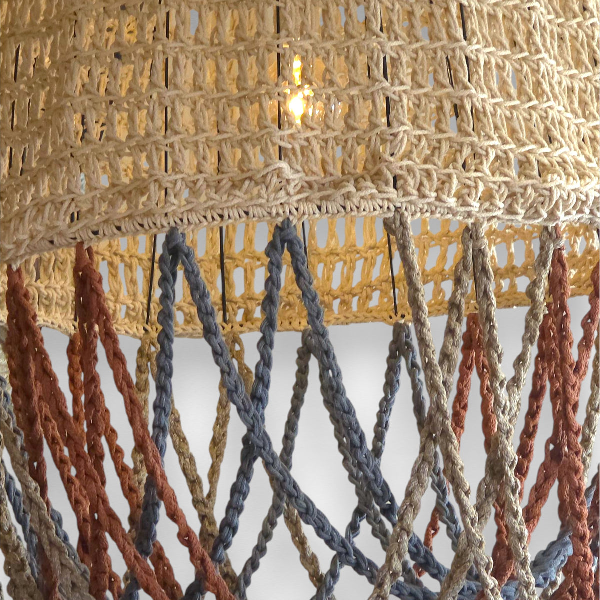 ROPE HANDWOVEN DOME SHAPE Φ100 |H130 CM
