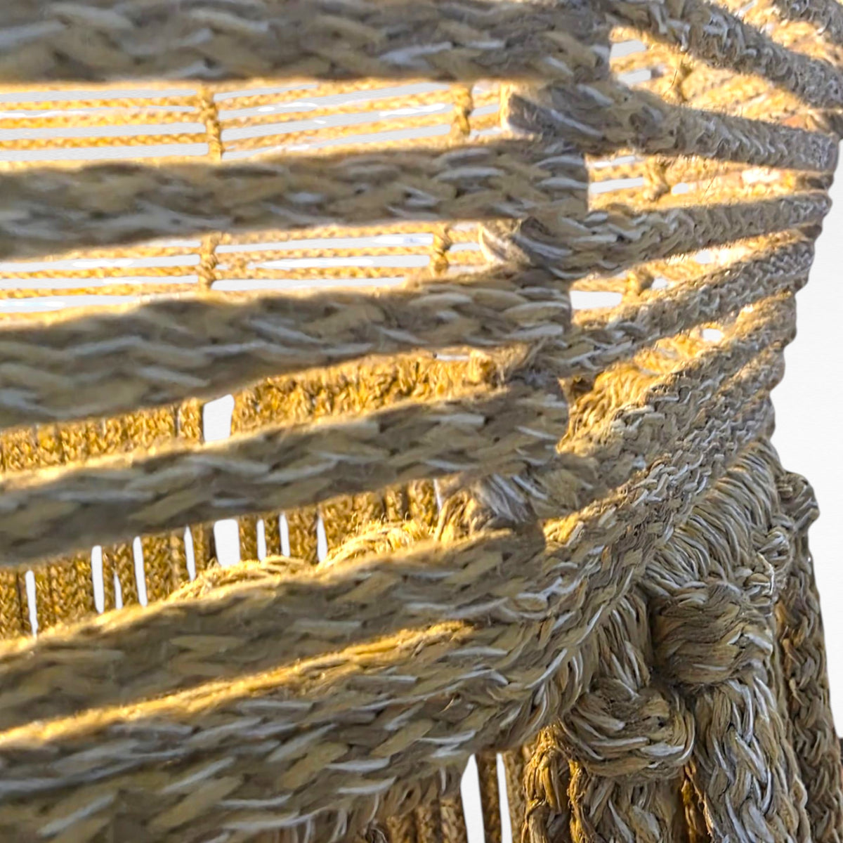 ROPE HANDWOVEN DOME SHAPE Φ40 |Η85 cm
