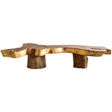 COFFEE TABLE SUAR WOOD 220x140x45cm - Chora Mykonos