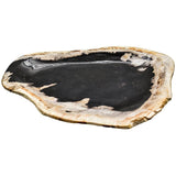 PETRIFIED WOOD PLATE 25x23x1cm - Chora Mykonos