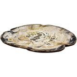 TRAY PETRIFIED WOOD - Chora Mykonos