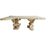 BLEACHED SUAR DINING TABLE 215x162x80cm - Chora Mykonos