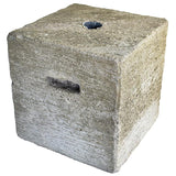 STONE BASE CEMENT GREY 50KG 34x34x36cm - Chora Mykonos