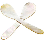 SPOON MOTHER OF PEARL SET OF 2 / 11x3cm