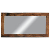 NATURAL COLOR RECYCLED TEAK WOOD MIRROR 200x100cm - Chora Mykonos