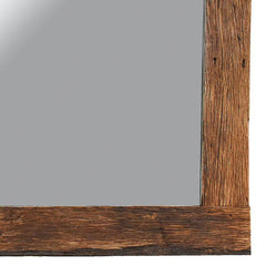 NATURAL COLOR RECYCLED TEAK WOOD MIRROR 200x100cm - Chora Mykonos