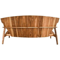 NATURAL COLOR TEAK WOOD SOFA - Chora Mykonos